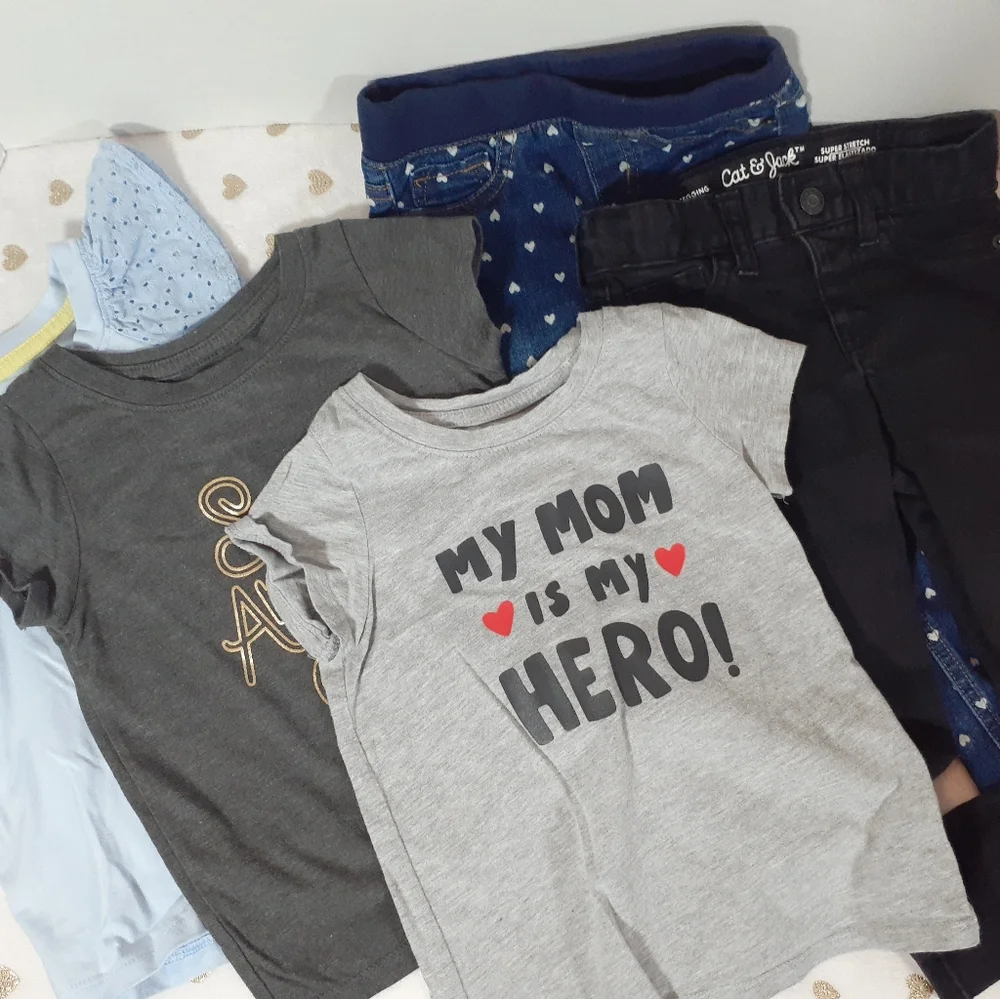 🔥3/$70 Cat & Jack 3T Girls Clothes Lot